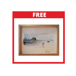 Canvas Painting 80x60cm Rose- Hill