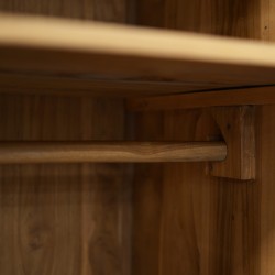 Regatta 3 Doors Wardrobe In Teak