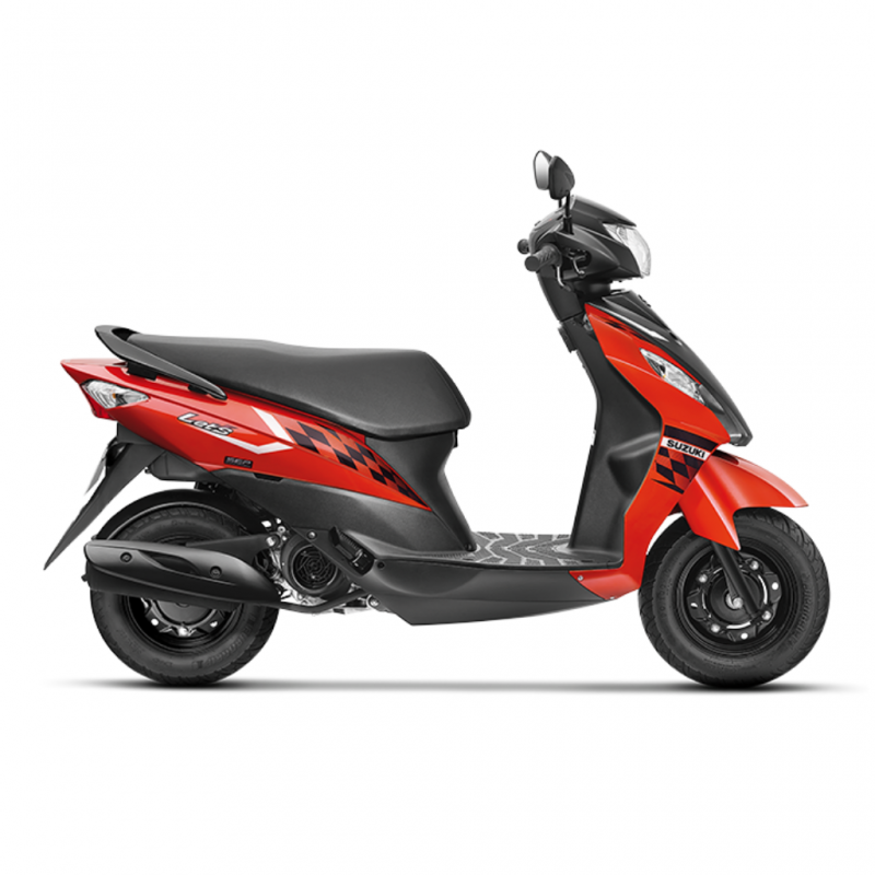 Suzuki UR110 Z Lets Dual Tone Red / Black Scooter