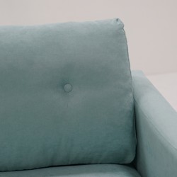 Castellina Sofa 3+2 Turquoise Fabric