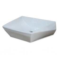 Diplomat Above Counter W.Basin Porcelain Kite White 1209