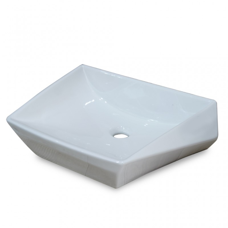 Diplomat Above Counter W.Basin Porcelain Kite White 1209