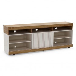 Dili Low TV Cabinet Oak Noble/Off White