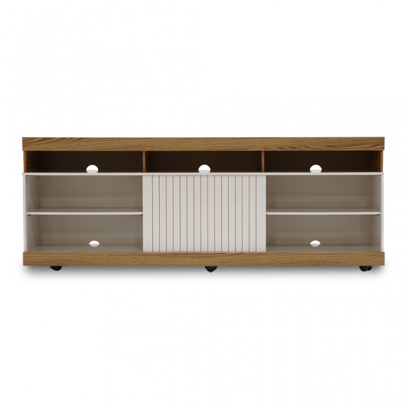 Dili Low TV Cabinet Oak Noble/Off White