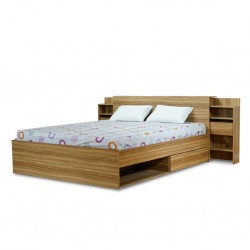 Florida Bed 160x200 cm Carvalho Naturale P.Board