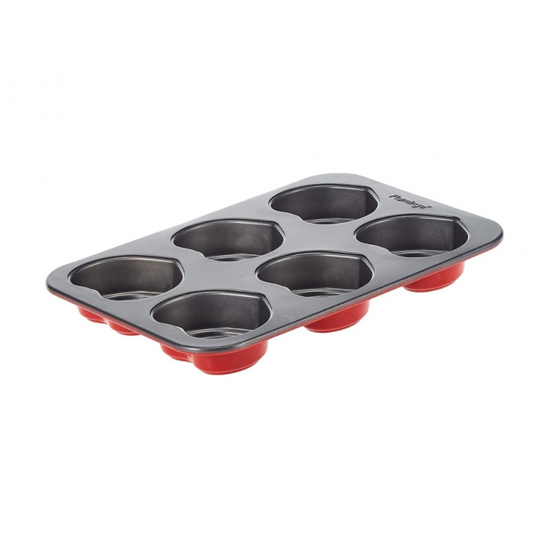 Flamingo FLM039-FL3416MD 6 Cups Muffin Pan "O" Flamingo FLM039-FL3416MD 6 Cups Muffin Pan "O"
