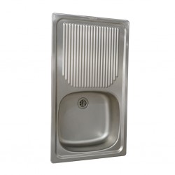 Franke Sink Inox Single Bowl PLN 611 - 80x46 cm