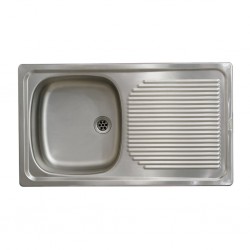 Franke Sink Inox Single Bowl PLN 611 - 80x46 cm