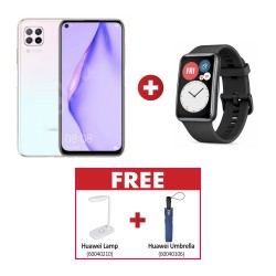 Huawei P40 Lite Sakura Pink + HUAWEI WATCH Fit Graphite Black & Free Huawei Lamp + Free Huawei Umbrella