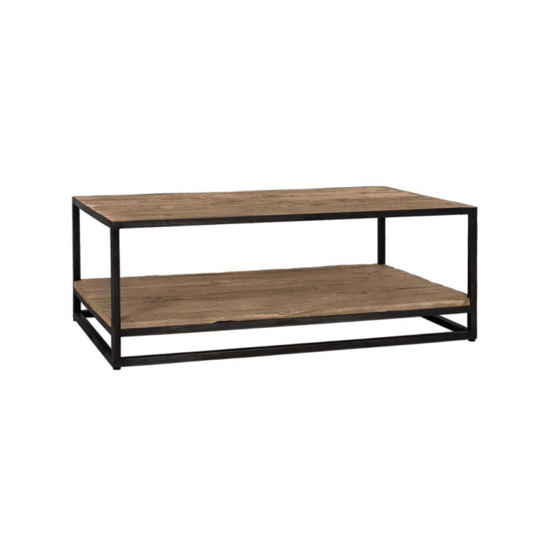 Coffee Table With 1 Open Shelving W80xD65xH48 cm