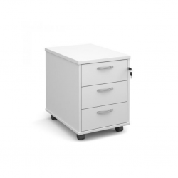 Pedestal With 3 Drawers Low Mobile with 3 Drawers