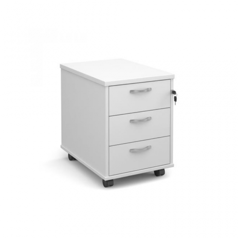 Pedestal With 3 Drawers Low Mobile with 3 Drawers