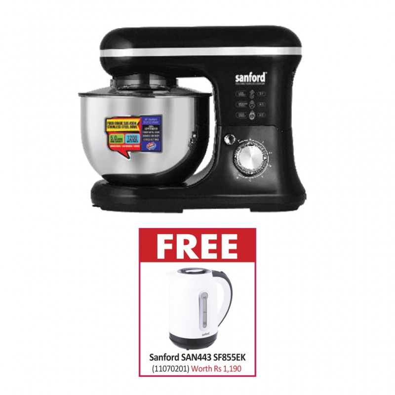 Sanford SAN122 SF1364SM 2YW Stand Mixer & FREE Sanford SAN443 SF855EK 2YW Kettle