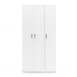 Bodrum Wardrobe W/3 Doors White