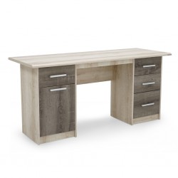 Lugano Office Table PB Castillo Oak