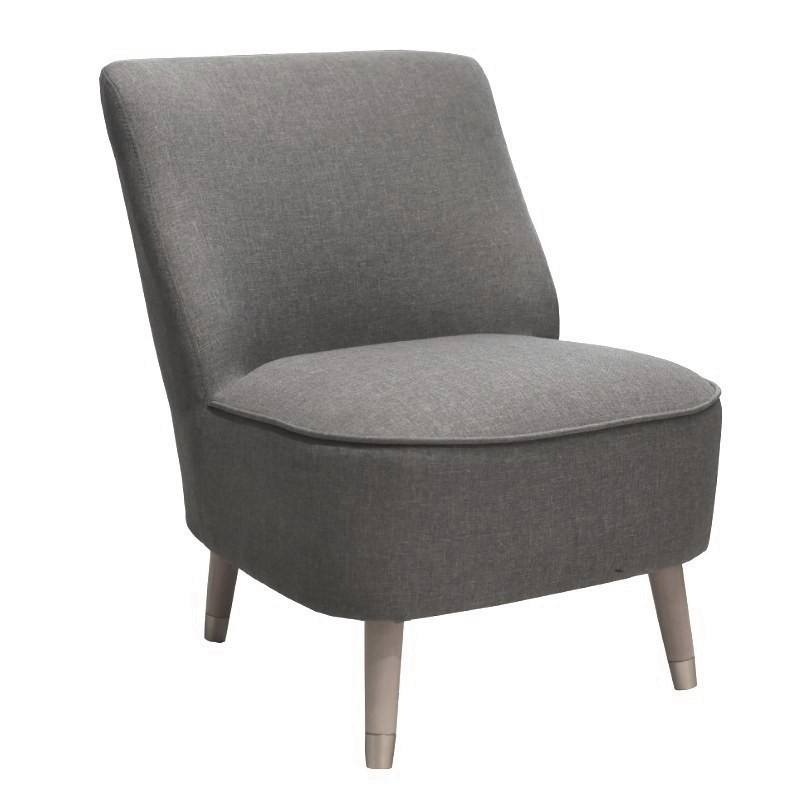 Modena Accent Chair L.Grey Fabric