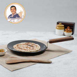 Wonderchef WON164 Ebony 25cm 6.35mm Roti Tawa 63152940 2YW "O"