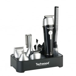 Techwood TTN 622 Rechargeable Trimmer/Mini Razor/Nasal Epilator "O"