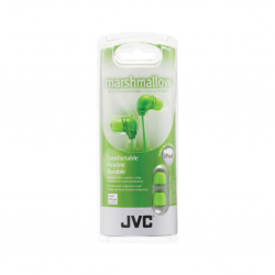 JVC EAR PHONE HA FX 34 GREEN