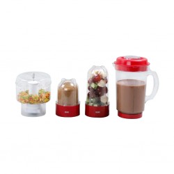 Wonderchef WON247 CKM Red 4 Jars  Nutriblend 63152746