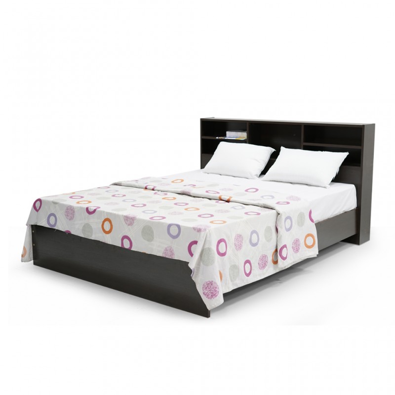 Rio Bed 150x190 cm MDF Wengue Rio Bed 150x190 cm MDF Wengue