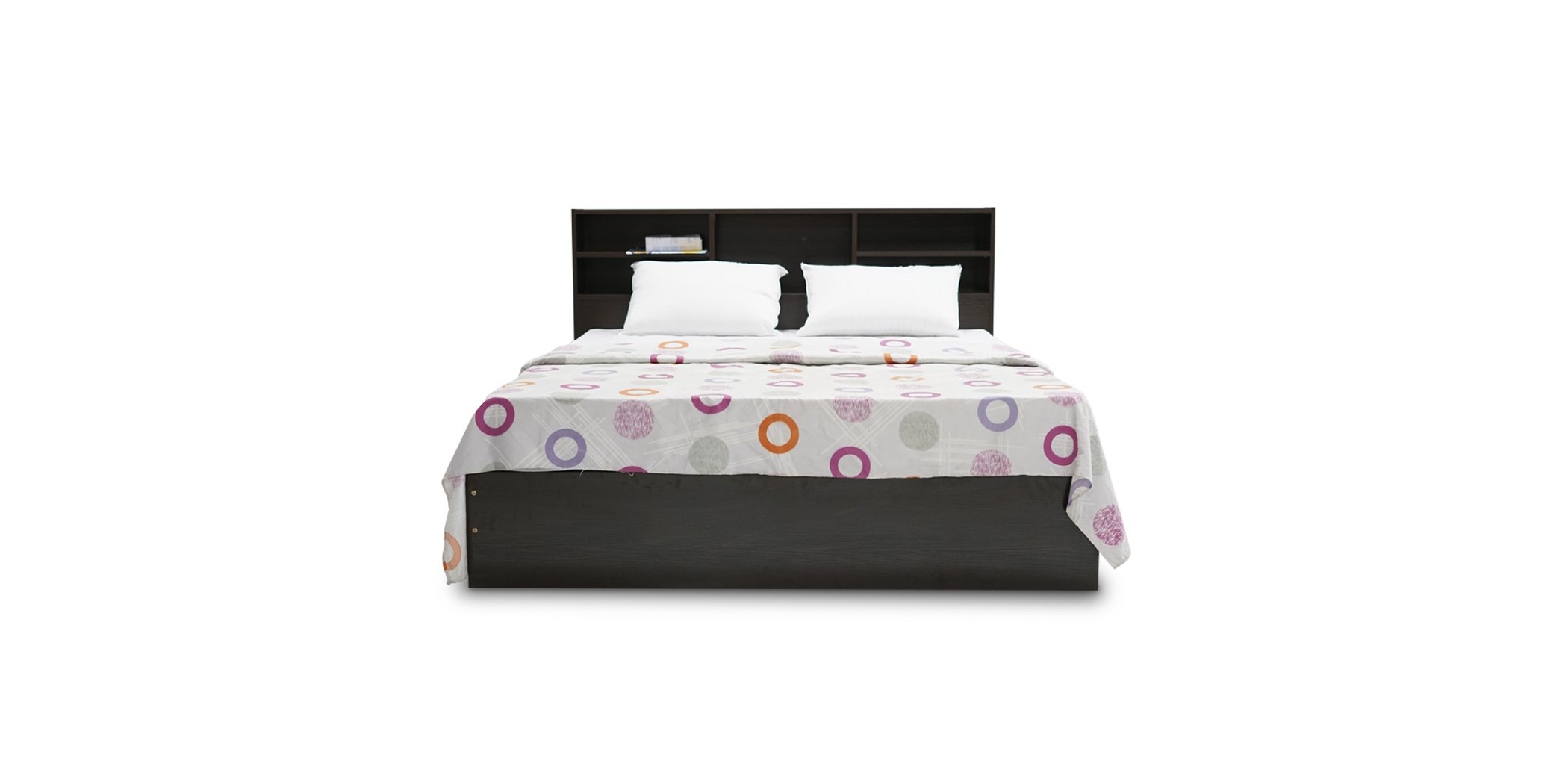 Rio Bed 150x190 cm MDF Wengue