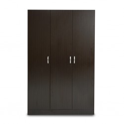 Rio Wardrobe 3 Doors MDF Wengue