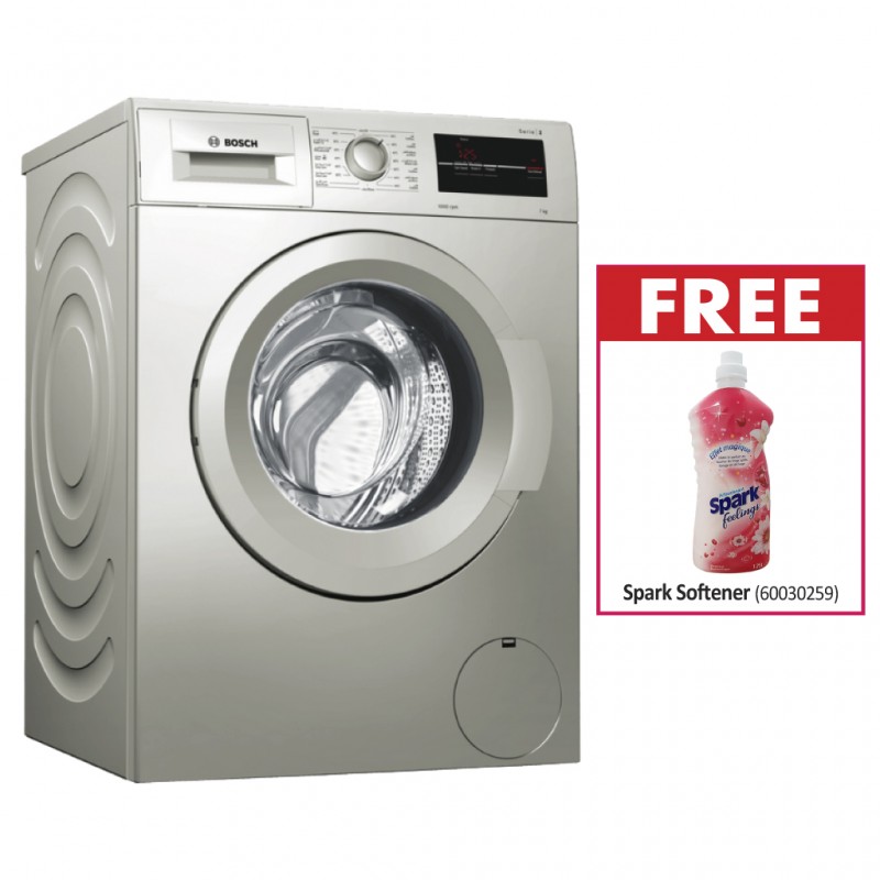 Bosch WAJ2017SKE Washing Machine & Free Spark Softener