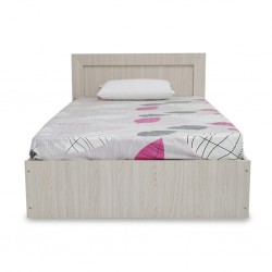 Melody Bed 107x190 cm MDF Oak