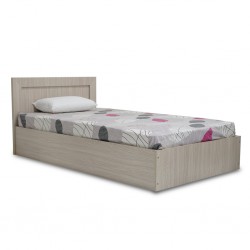 Melody Bed 107x190 cm MDF Oak