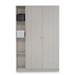 Melody Wardrobe 2 Doors MDF Oak