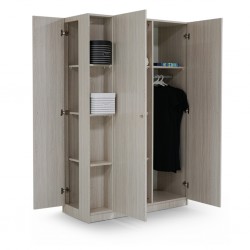 Melody Wardrobe 2 Doors MDF Oak