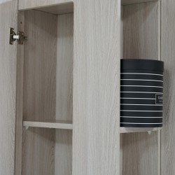 Melody Wardrobe 2 Doors MDF Oak