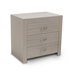 Scoop Chest of Drawers MDF Wash Oak