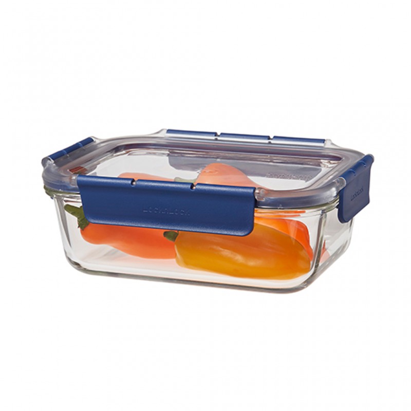 Lock & Lock LBG445 1L Rectangle Topclass Ovenglass Borosilicate 207 x