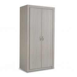 Scoop Wardrobe 2 doors Melamine wash oak