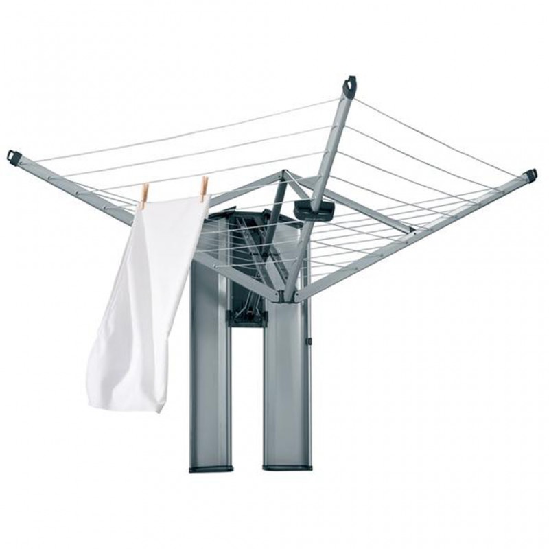 Brabantia 475924 24m M.Grey WallFix+Protection/Inox Storage Box 5YW "O" Brabantia 475924 24m M.Grey WallFix+Protection/Inox Storage Box 5YW "O"
