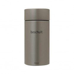 Brabantia 312380 1.7L 'Beschuit' Platinum Canister 10YW "O"