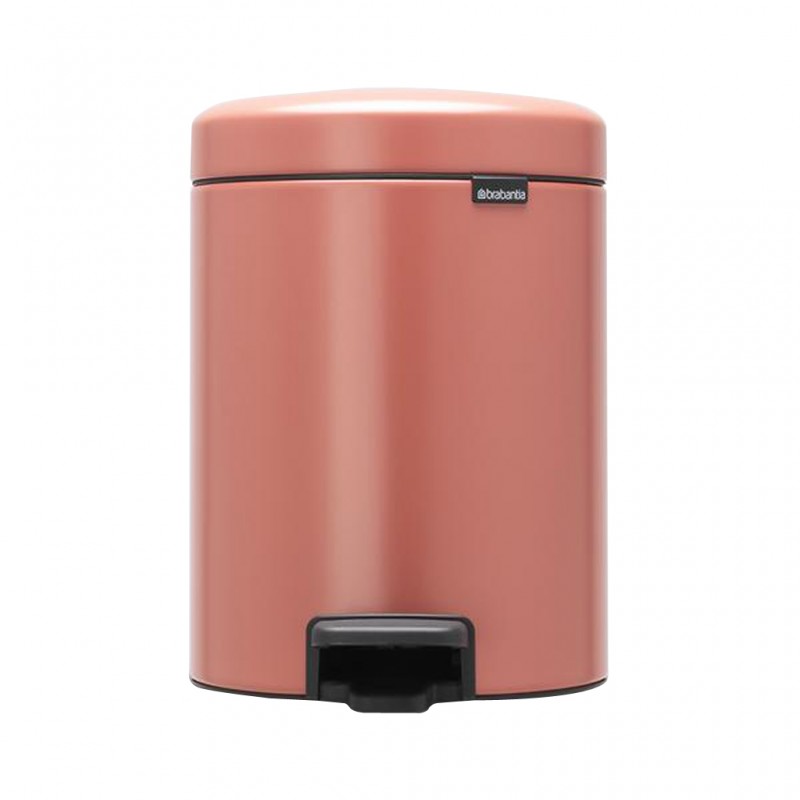 Brabantia 304309 5L Terracotta Pink Pedal Bin NewIcon 10YW "O" Brabantia 304309 5L Terracotta Pink Pedal Bin NewIcon 10YW "O"