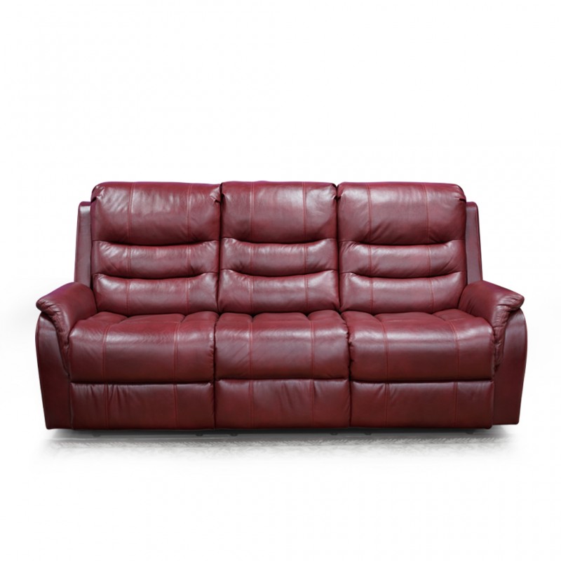Arden Sofa 3+2+1 Red Leather/PVC Arden Sofa 3+2+1 Red Leather/PVC