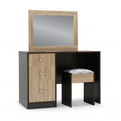 Odero Dressing Table With Pouff Melamine