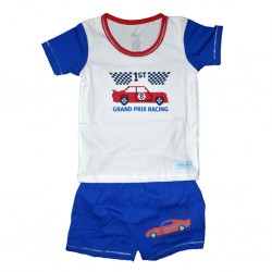 Boy Solid Short Sleeve T-Shirt 6-9 mths Grand Prix Racing LI-5362(GPR)