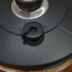 AMT Gastroguss 1924SK-E-SET-Z500-L 3pcs Set of 24cm Cast Aluminum 5.5L Pressure Cooker "O"