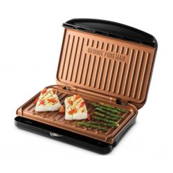 George Foreman 25811 Fit Copper Medium Grill "O"