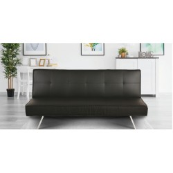 Felix Sofa Bed Black PU