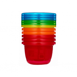 First Years Take & Toss 4.5 Oz 6 Snack Cups Y1301 6M+
