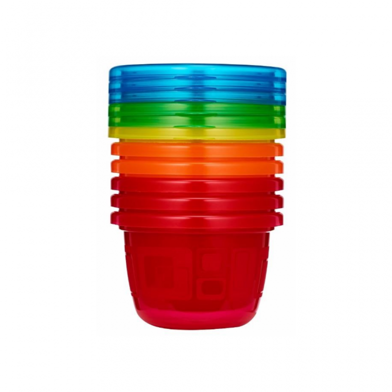 First Years Take & Toss 4.5 Oz 6 Snack Cups Y1301 6M+ First Years Take & Toss 4.5 Oz 6 Snack Cups Y1301 6M+