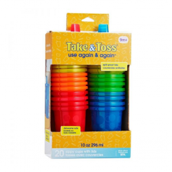 First Years Take & Toss 10Oz Sippy Cup 20 Pk Y6694 6M+