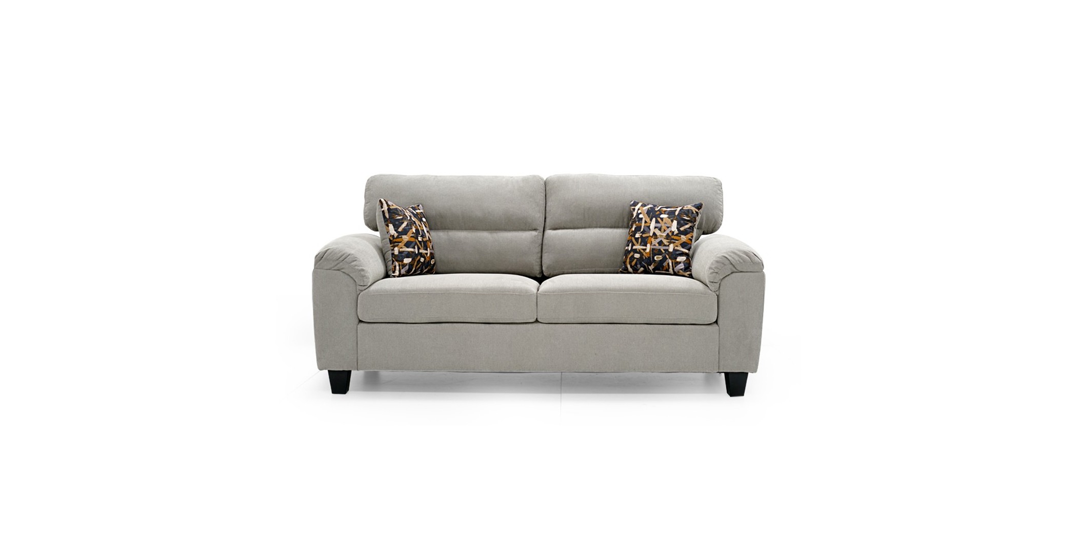 Penington Sofa 3+2 in Fabric Riley Cement