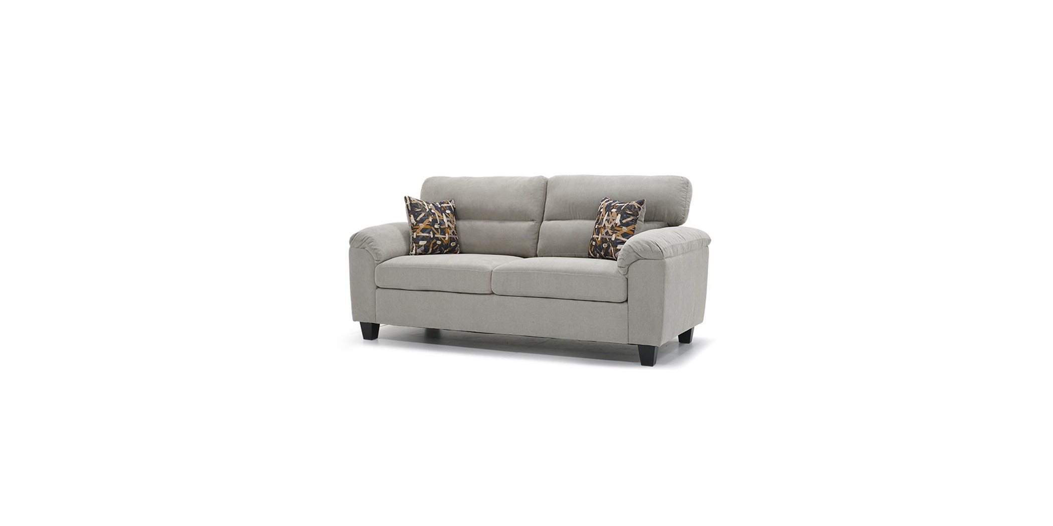 Penington Sofa 3+2 in Fabric Riley Cement